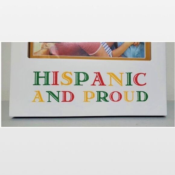 New Hispanic White 4X6 Picture Frame - Picture 4 of 14